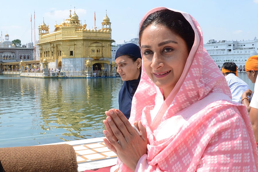 Shiromani Akali Dal leader Harsimrat Kaur Badal. Credit: PTI File Photo