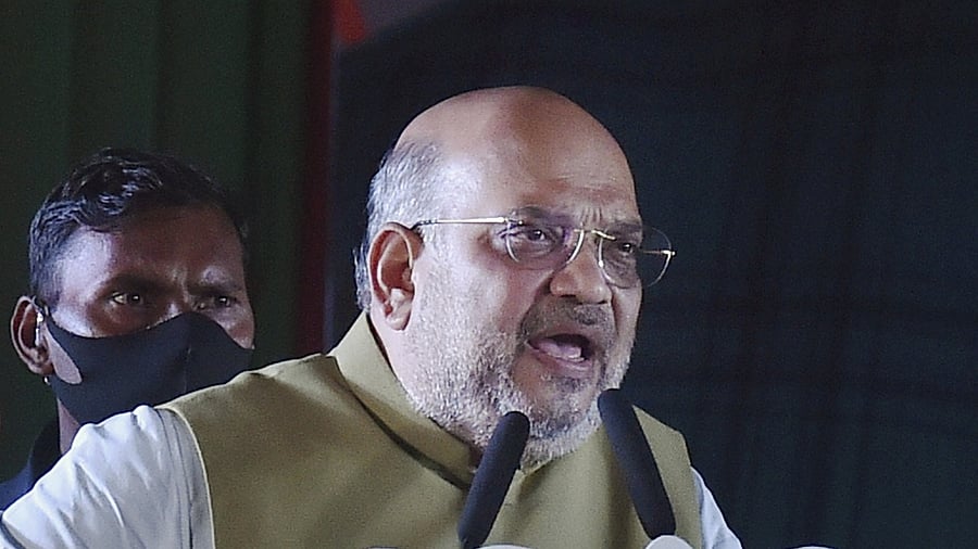 Union Home Minister Amit Shah. Credit: PTI photo