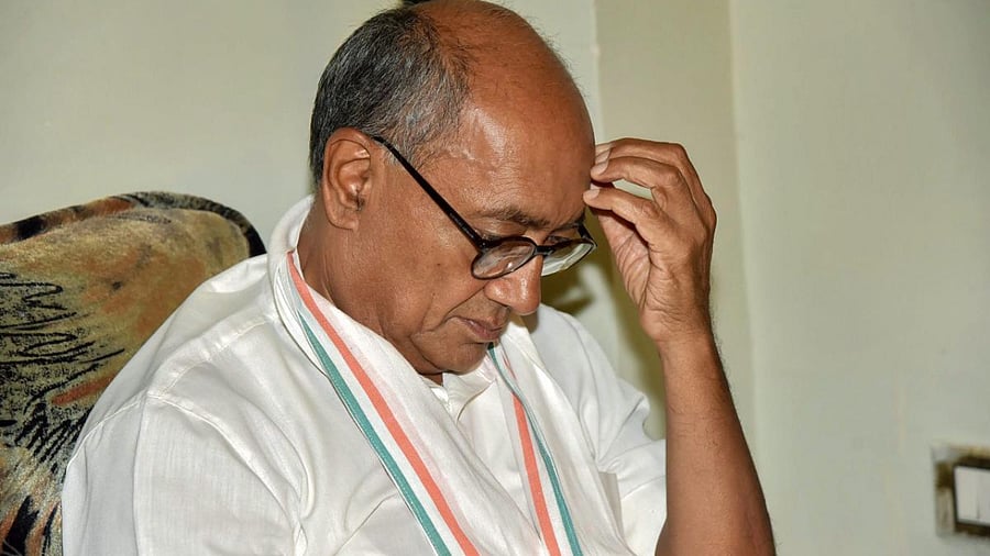 Congress leader Digvijay Singh. Credit: PTI file photo.