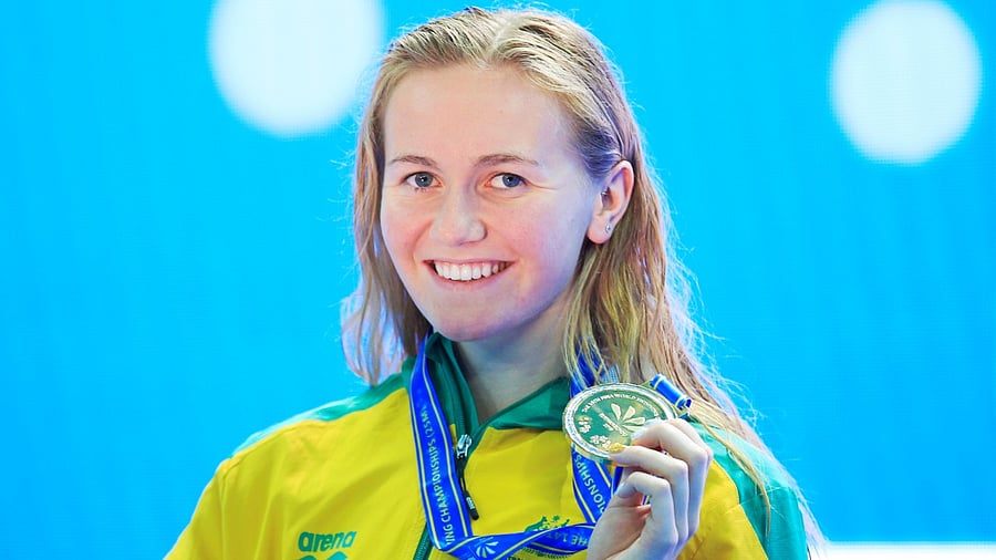 Ariarne Titmus of Australia. Credit: Reuters File Photo