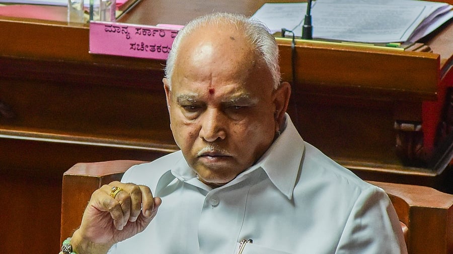 Karnataka CM BS Yediurappa. Credit: DH File Photo