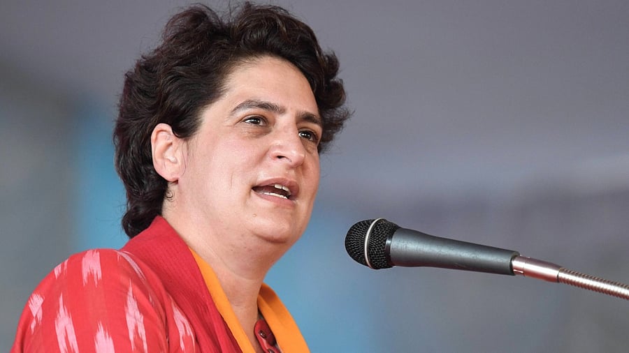 Priyanka Gandhi Vadra. Credit: PTI File Photo