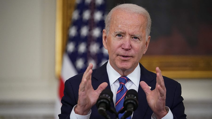 US President Joe Biden. Credit: AFP File Photo