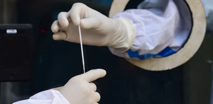 Some reports claimed that over 60 per cent of the cases lately in Maharashtra are caused by B.1.167. Credit: PTI Photo