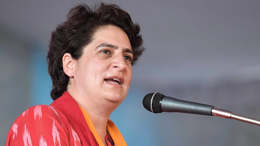 Priyanka Gandhi. Credit: PTI File Photo