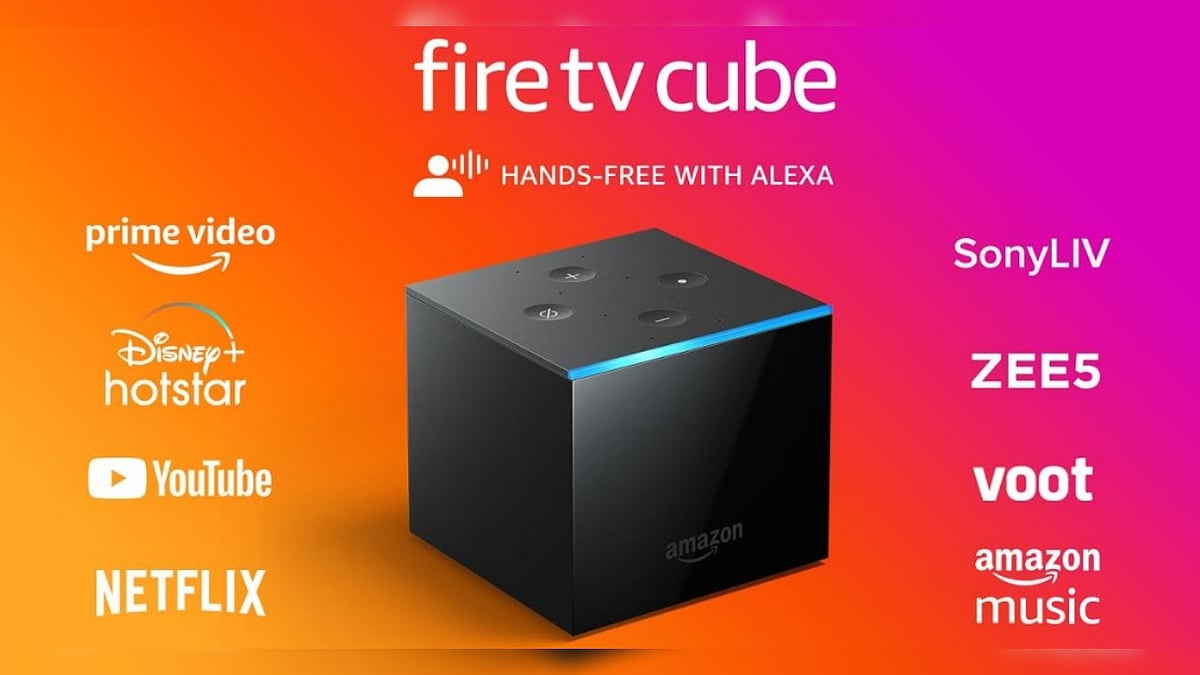 【新品未使用】Amazon Fire TV Cube 第2世代 4K HDR Amazon Fire TV Cube (2nd gen) launched in India