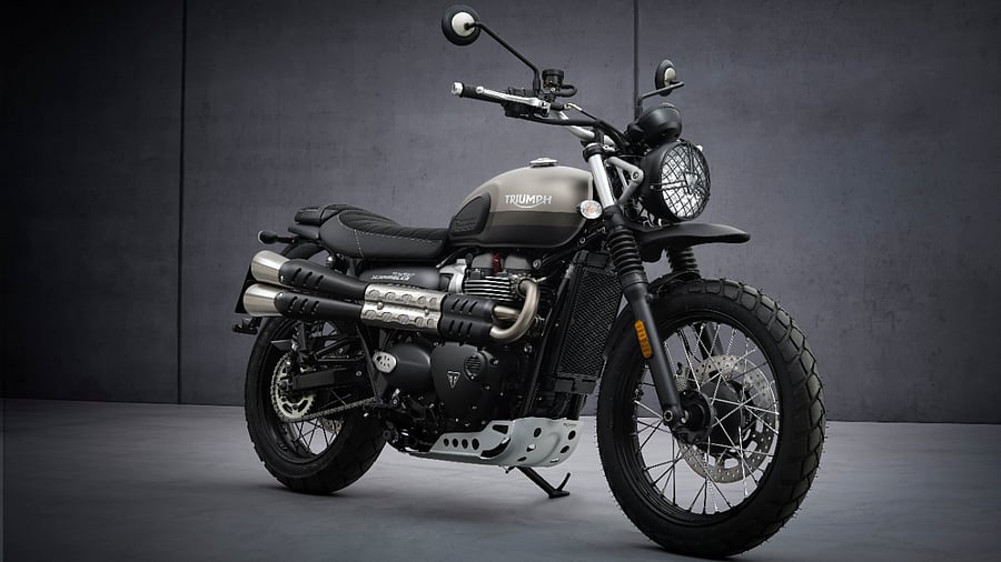 The 2021 Triumph Street Scrambler. Credit: DH Photo