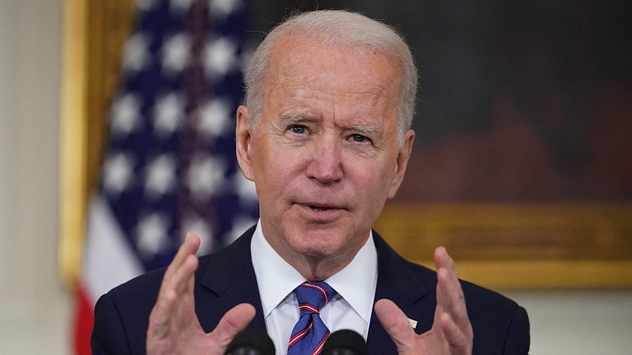 US President Joe Biden. Credit: AFP File Photo