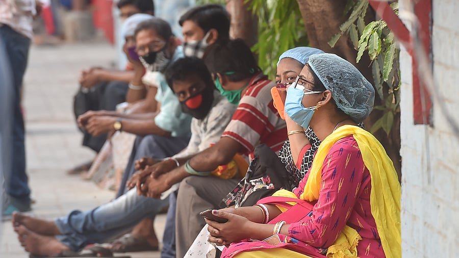This pushes the country's total case count to 1,59,30,965, with total 1,34,54,880 recoveries. Credit: PTI Photo
