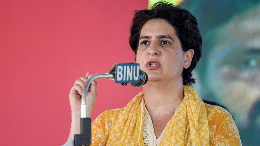 The handling of the Covid pandemic is simply another reflection of its arrogant, autocratic and inhuman attitude towards the people of UP, she said. Credit: PTI Photo