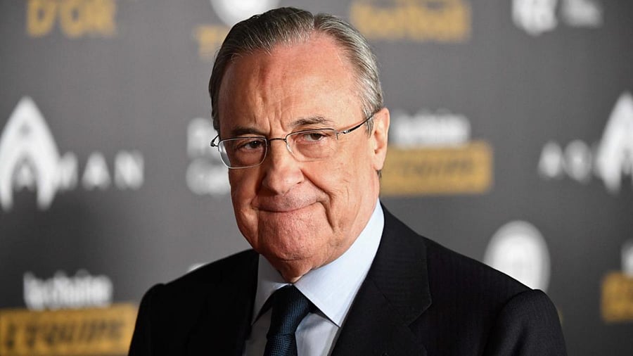 Real Madrid's president Florentino Perez. Credit: AFP file photo. 