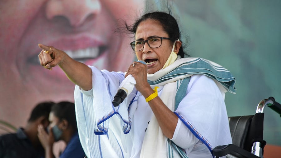 West Bengal Chief Minister Mamata Banerjee. Credit: PTI Photo