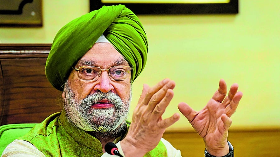 Union minister Hardeep Singh Puri