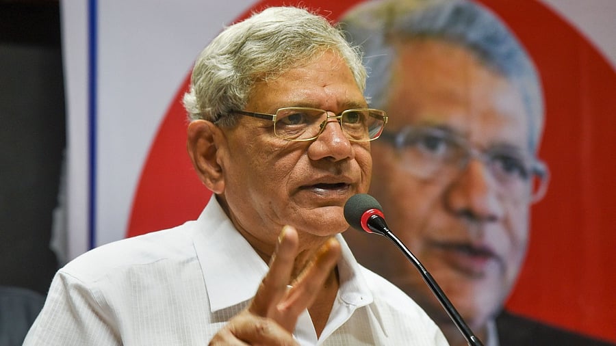 Sitaram Yechury. Credit: PTI photo