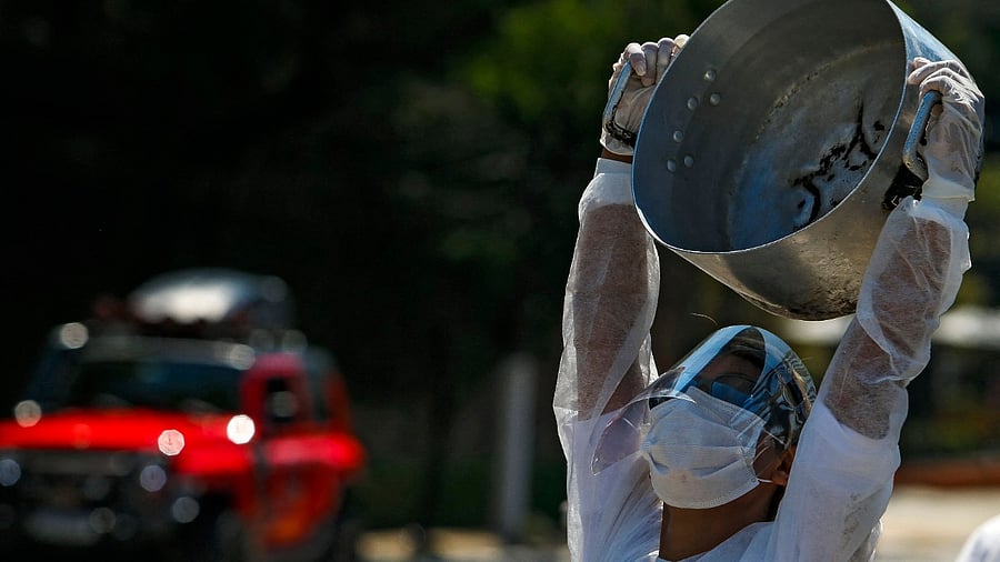 About 117 million people, or roughly 55 per cent of the country’s population, faced uncertain access to enough nutrition in 2020. Credit: AFP File Photo