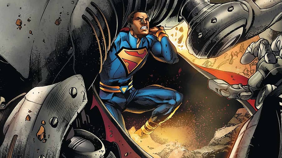 Calvin Ellis is one non-white version of the Man of Steel. Credit: DC Comics