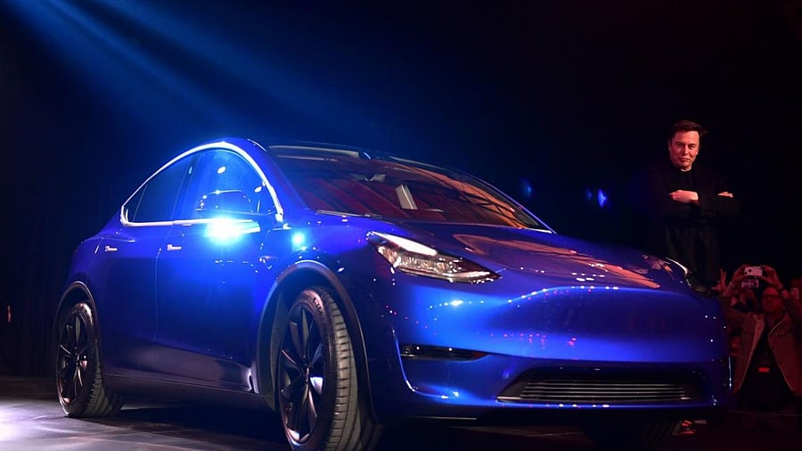 Tesla Model Y. Credit: AFP Photo