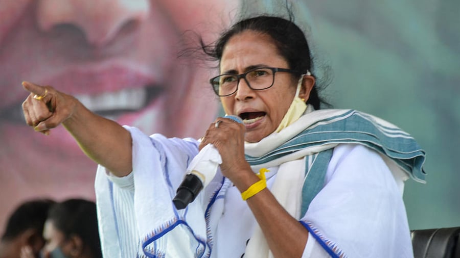  West Bengal Chief Minister Mamata Banerjee. Credit: PTI Photo