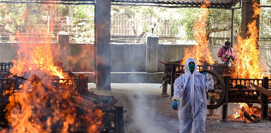 Creamtion of the victims in Mumbai. Credit: PTI Photo
