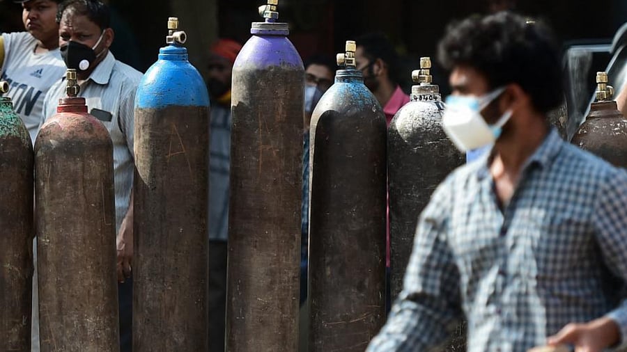Compared to other states, the oxygen requirement for Covid-19 care in Kerala is comparatively low, mainly because the Covid-19 infected are being identified at the initial stages and given proper treatment. Credit: AFP File Photo
