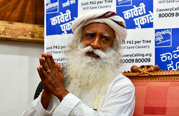 Sadhguru file photo. Credit: DH Photo