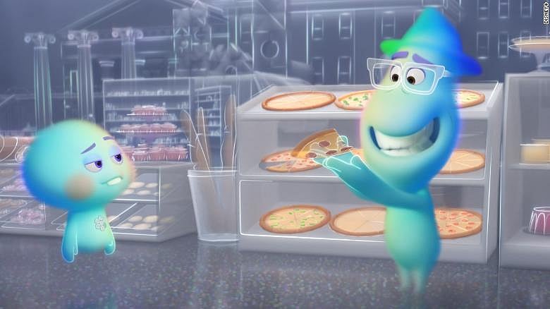 Tina Fey and Jamie Foxx as 22 and Joe.