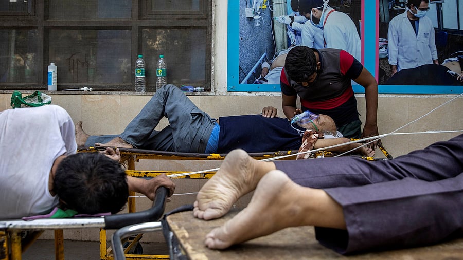 According to the ICMR, 28,44,71,979 samples have been tested up to April 28. Credit: Reuters Photo