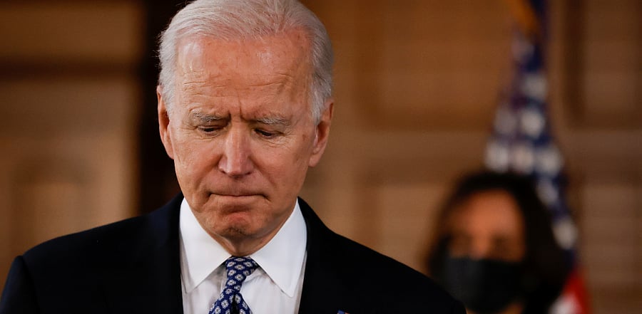 Joe Biden has proposed a more than $2 trillion infrastructure plan that would pay for renovating roads and bridges. Credit: Reuters Photo