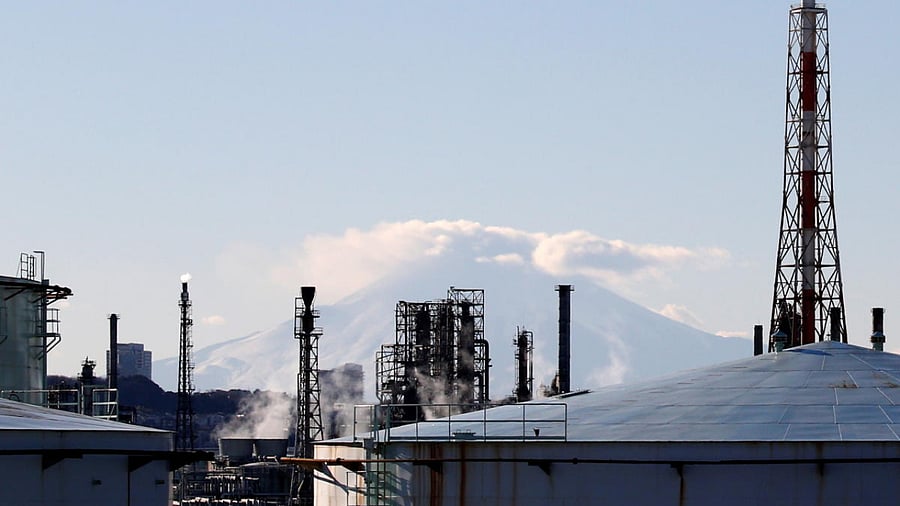 The government kept its assessment of industrial production unchanged, saying it was picking up. Credit: Reuters file photo.