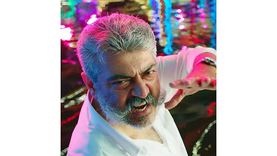 Ajith Kumar in 'Viswasam'. Credit: IMDb