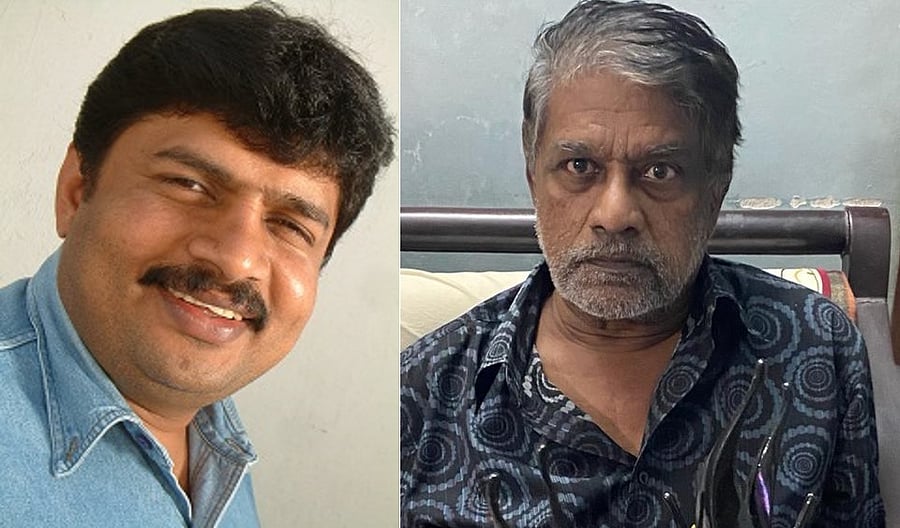 Ramu and (right) S Manohar.
