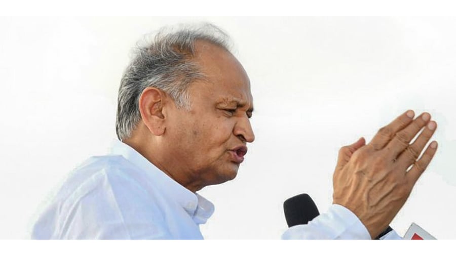 Rajasthan CM Ashok Gehlot. Credit: PTI Photo