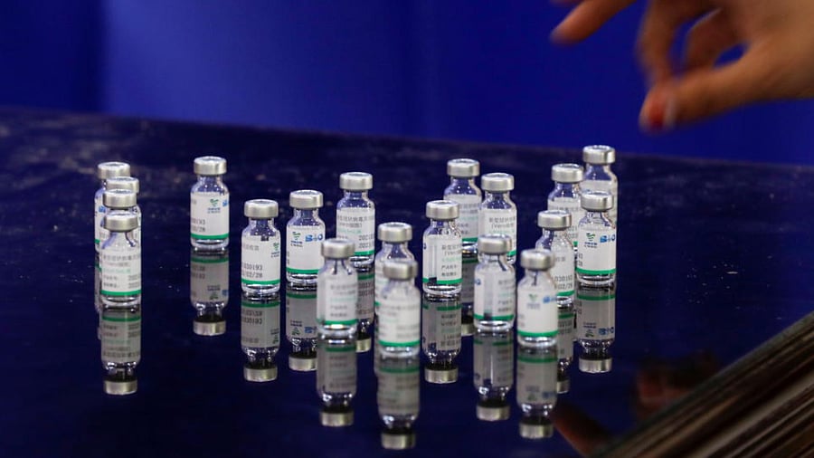 Covid-19 vaccine developed by Sinopharm of China. Credit: Reuters Photo
