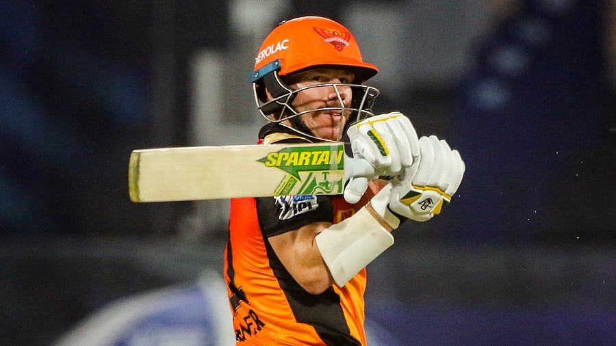 Former SRH captain David Warner. Credit: PTI Photo