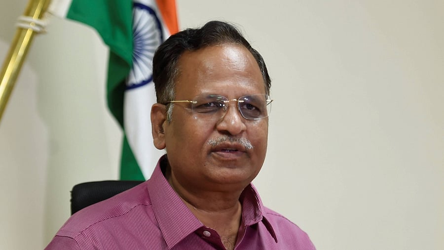 Delhi Health Minister Satyendar Jain. Credit: PTI file photo