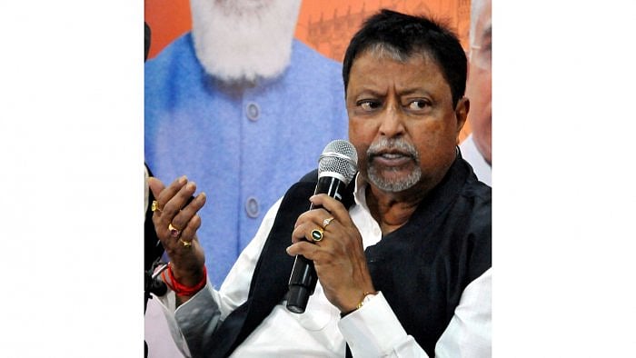 BJP National Vice President Mukul Roy. Credit: PTI File Photo