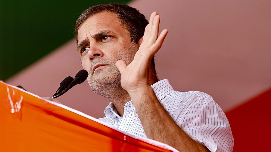 Congress leader Rahul Gandhi. Credit: PTI Photo