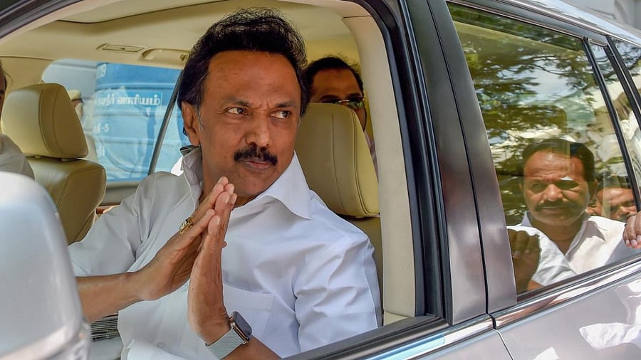 DMK chief M K Stalin. Credit: PTI photo