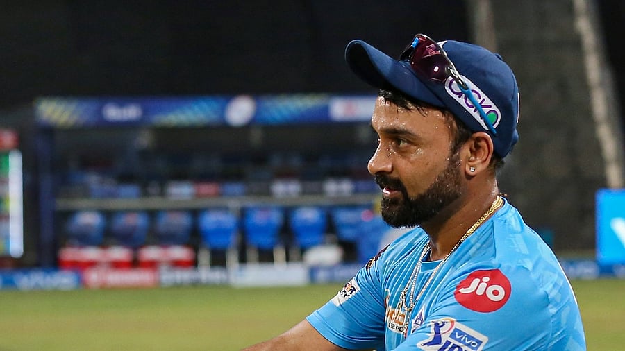 Delhi Capitals' spinner Amit Mishra. Credit: PTI File Photo