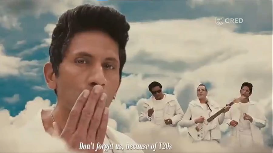 Venkatesh Prasad and his 'Venkaboys'. Credit: Screengrab vis Twitter/@venkateshprasad