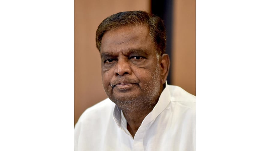 Chamarajanagar MP V Srinivas Prasad. Credit: DH Photo