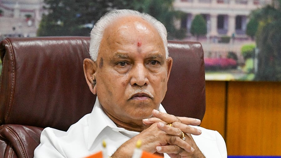 Karnataka Chief Minister B S Yediyurappa. Credit: CMO Karnataka
