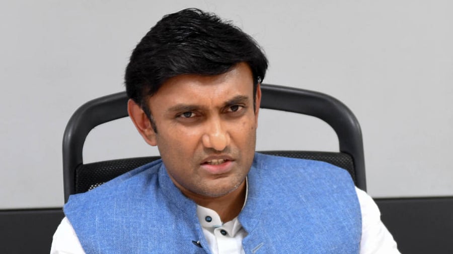 Karnataka Health Minister K Sudhakar. Credit: DH Photo