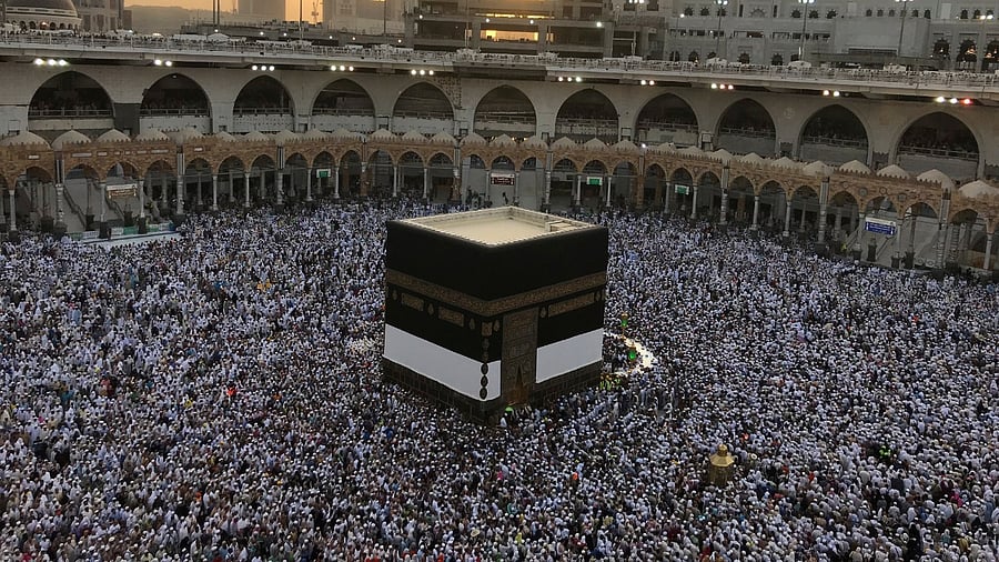Crowds of millions of pilgrims from around the world could be a hotbed for virus transmission. Credit: Reuters file photo
