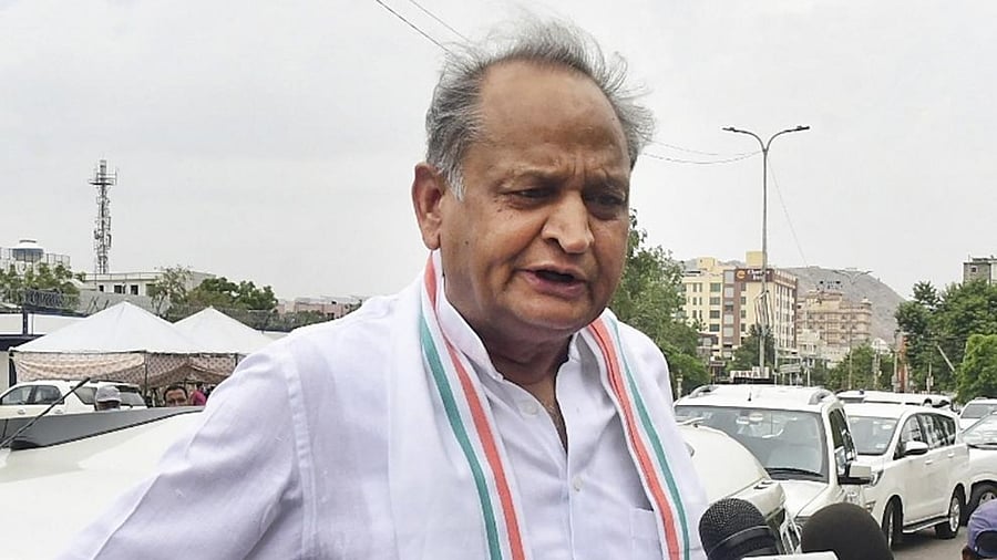 Rajasthan Chief Minister Ashok Gehlot. Credit: PTI Photo