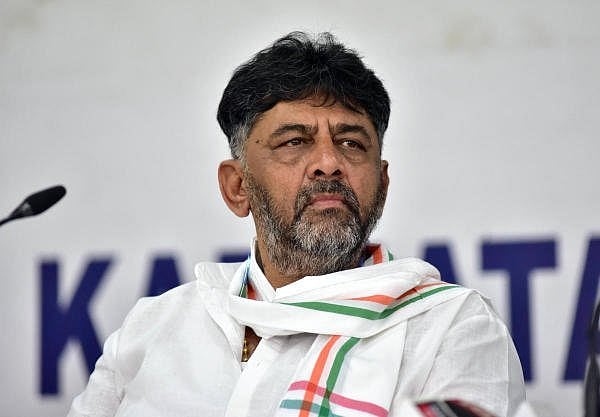 Karnataka Congress President D K Shivakumar. Credit: DH Photo