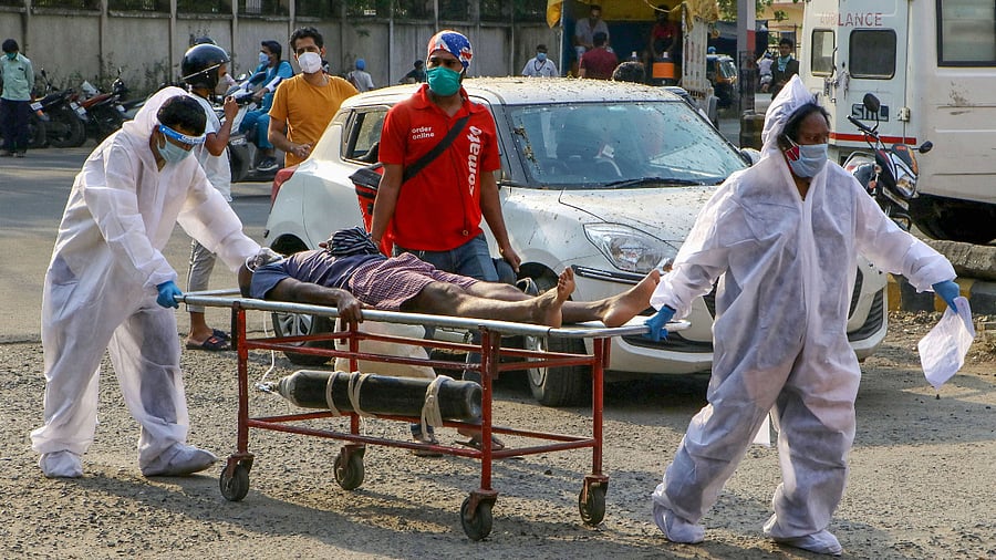 Among the patients in hospitals, 82,098 – which is nearly 12.50 per cent are serious. Credit: PTI Photo