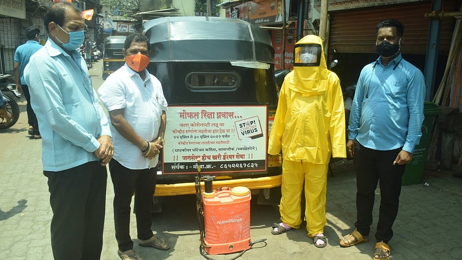 Sawant started on April 15 when strict lockdown-type curbs were enforced in Mumbai. Credit: Special Arrangement