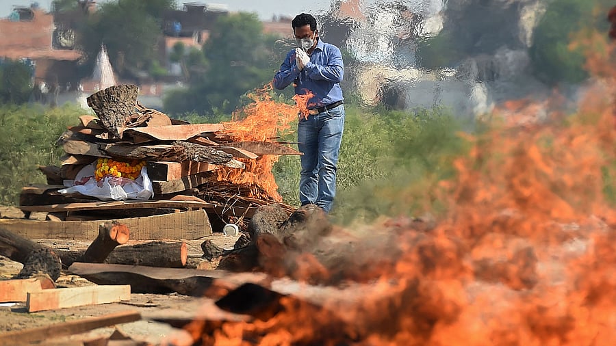 The devastation has been particularly severe in New Delhi, with more than 300 deaths a day by official figures, a likely undercount. Credit: AFP Photo