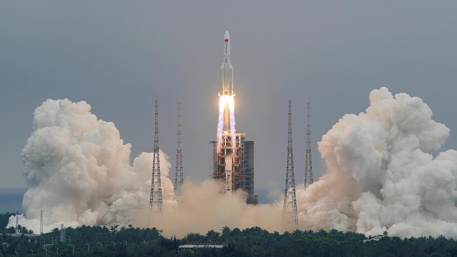 The Long March-5B Y2 rocket. Credit: Reuters File Photo